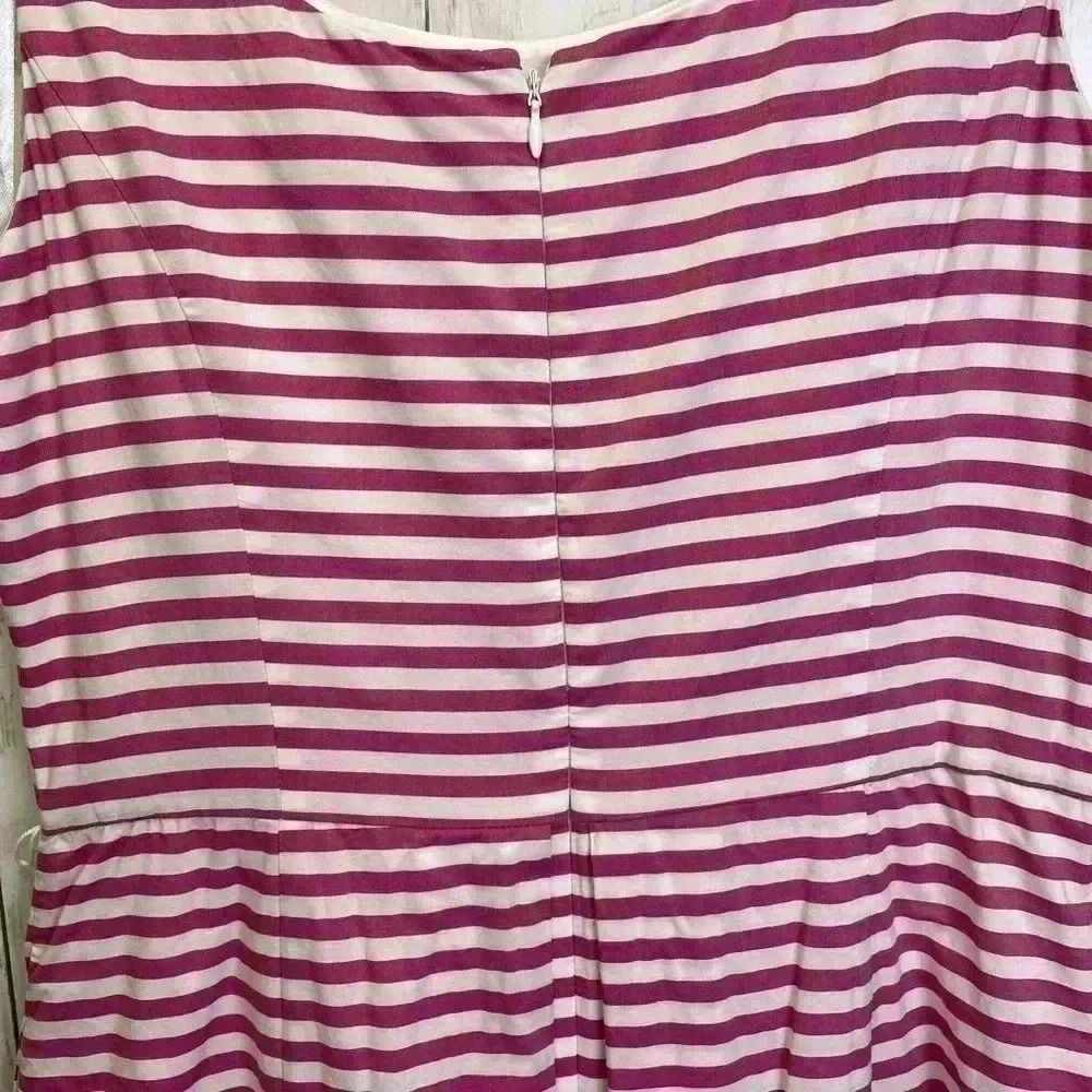 JNY Jones New York Dress Size 10 100%Cotton with Pockets - Picture 4 of 13